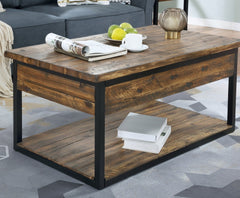 Claremont Rustic Wood Set with Coffee Table and Two End Tables - Pier 1