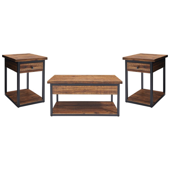 Claremont-Rustic-Wood-Set-with-Coffee-Table-and-Two-End-Tables-Living-Room-Sets