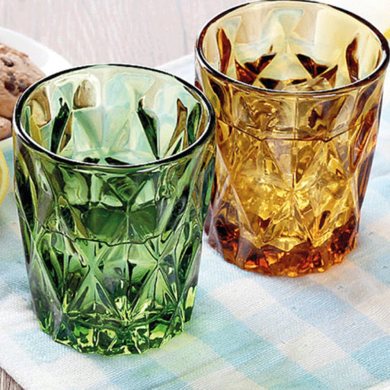 Colorful Party Glasses, Set of 4 - Drinkware