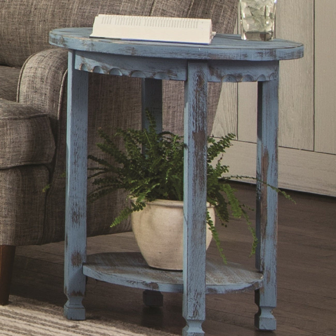 Country Cottage Round End Table - Pier 1