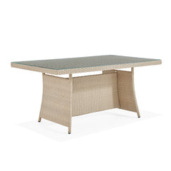 Cream Canaan All-weather Wicker Outdoor 26" Cocktail Table - Outdoor Seating