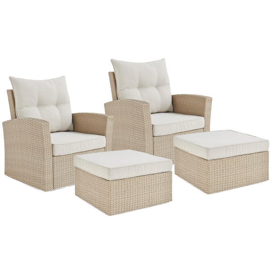 Cream-Canaan-All-weather-Wicker-Outdoor-Seating-Set-with-Two-Chairs-and-Two-Large-Ottomans-Outdoor-Seating