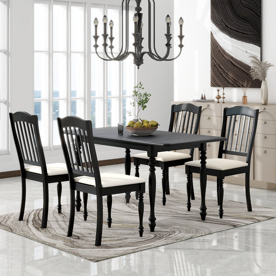 Dakota-Mid-Century-5-Piece-Dining-Table-Set-with-4-Chairs-Dining-Set