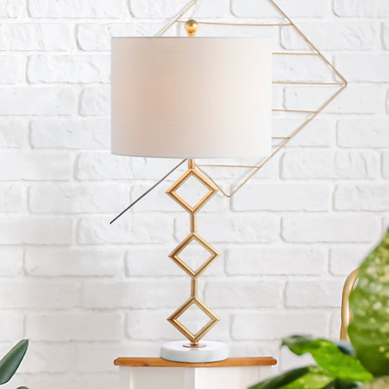 Diamante-Modern-Gilt-Metal-with-Marble-Base-LED-Table-Lamp-Table-Lamps