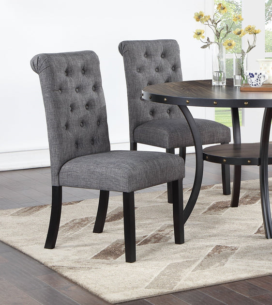 Dining Chairs with Plush Cushion and Tufted Back, Set of 2 - Pier 1