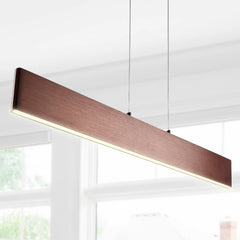 Draper Dimmable Adjustable Integrated LED Metal Linear Pendant - Pier 1