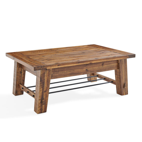 Durango Industrial Wood 48"L Coffee Table and 27" W End Table - Pier 1