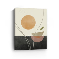 Earthy Shapes Canvas Giclee - Pier 1