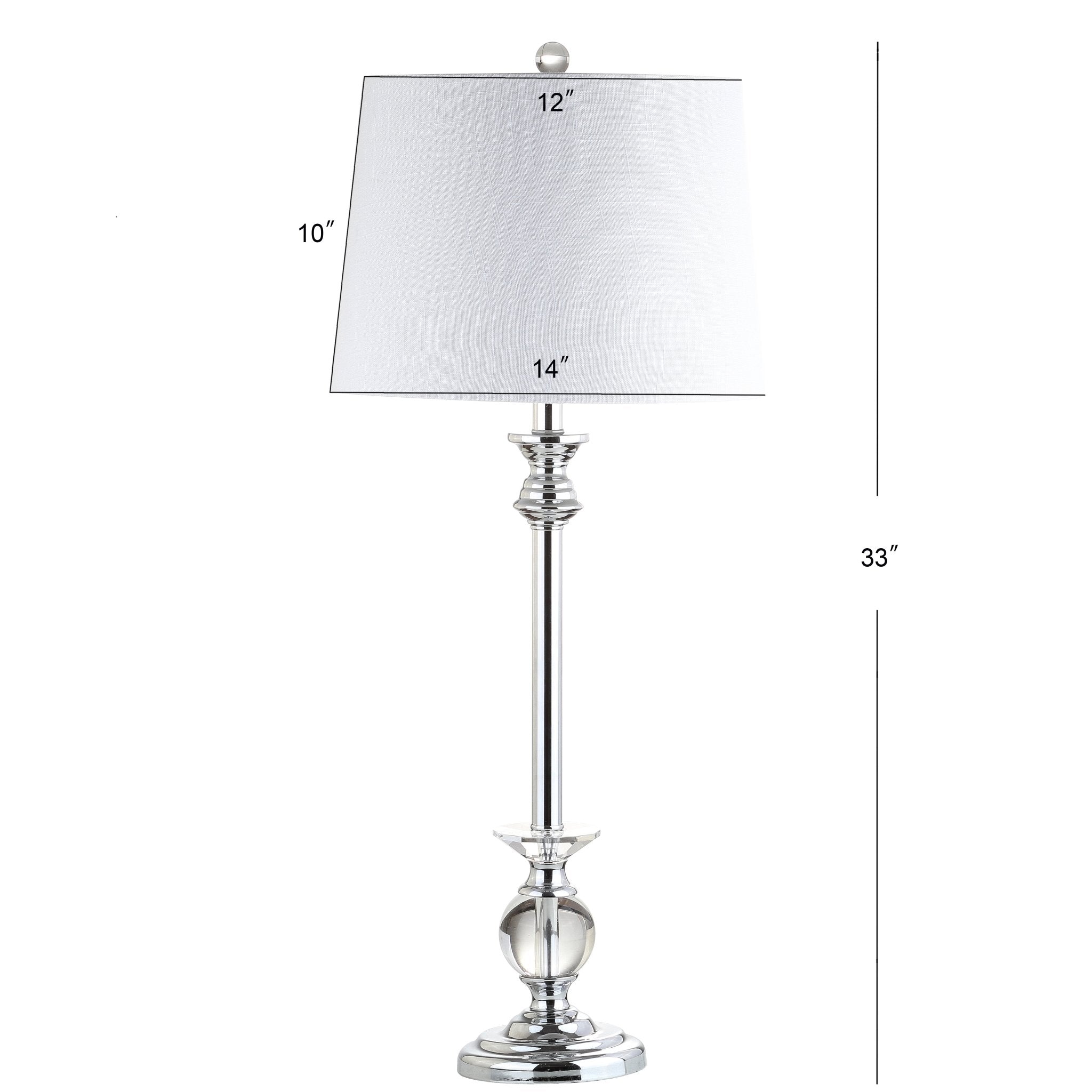 Elizabeth Crystal/Metal LED Table Lamp - Pier 1