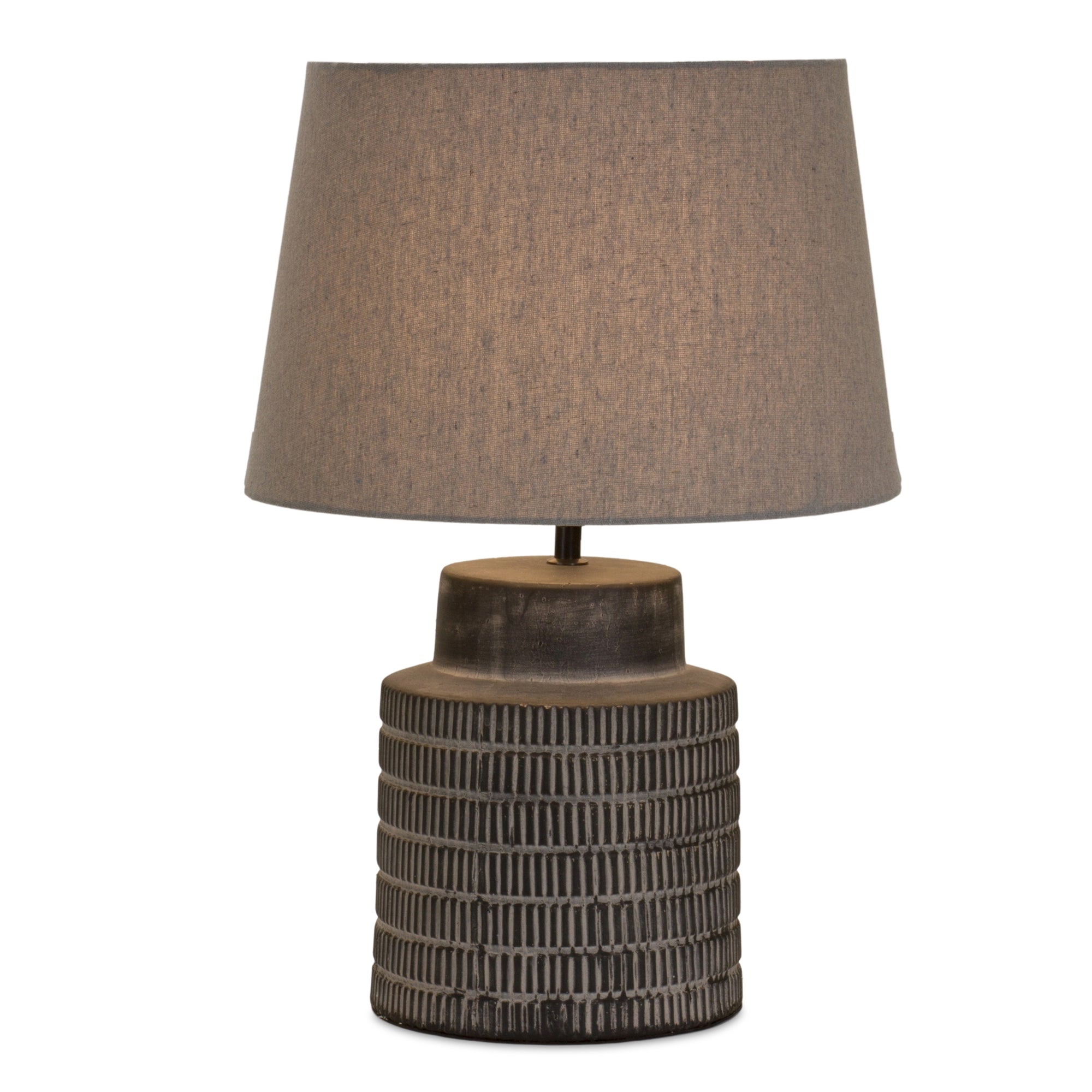 Etched Terra Cotta Table Lamp 21" - Pier 1