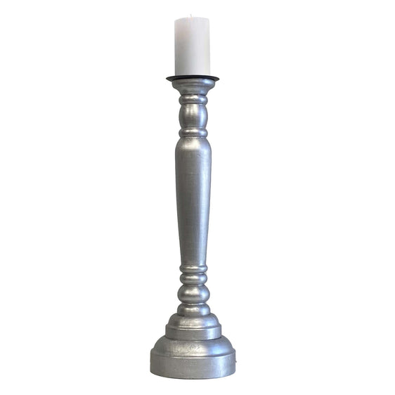Everly Candle Holders Silver - Silver - Pier 1