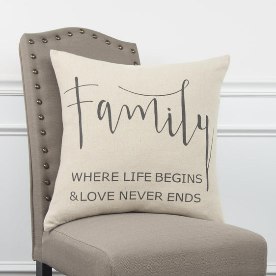 Family-100%-Cotton-Sentiment-Pillow-Decorative-Pillows
