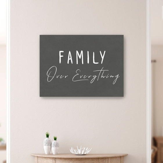 Family-Over-Everything-I-Canvas-Giclee-Wall-Art-Wall-Art