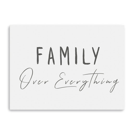 Family Over Everything II Canvas Giclee - Pier 1
