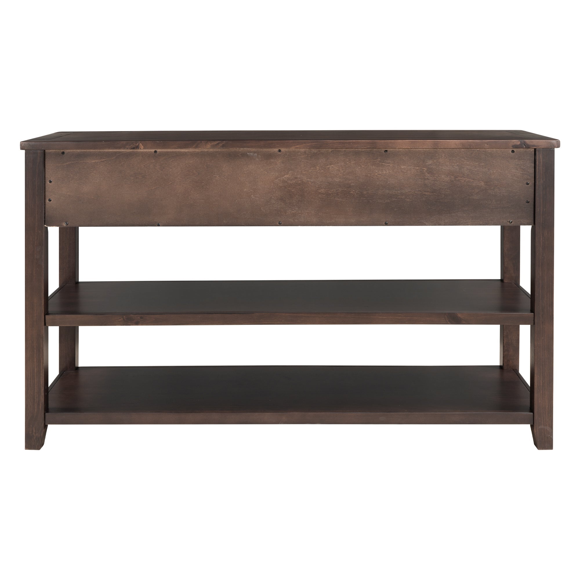 Finley 50'' Wood Console Table with 2 Open Shelves and 3 Storage Drawers - Pier 1