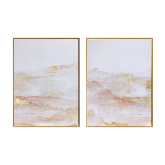 Framed-Blush-Canvas-Wall-Art,-Set-of-2-Wall-Art