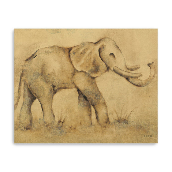 Global-Elephant-Light-Crop-Canvas-Giclee-Wall-Art-Wall-Art