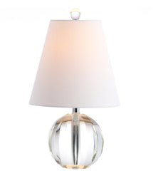 Goddard Crystal Ball/Metal LED Table Lamp - Pier 1
