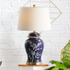 Gracie Ginger Jar Ceramic/Metal LED Table Lamp - Pier 1