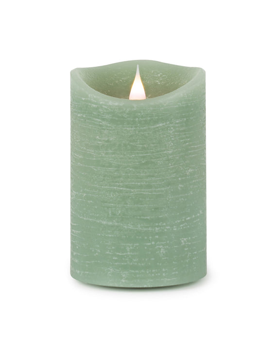 Green Simplux LED Designer Wax Candle with Remote (Set of 2) - Pier 1