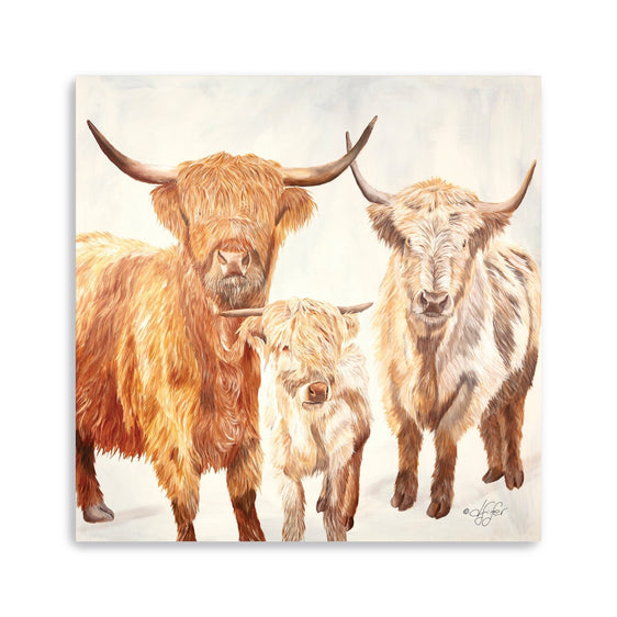 Hairy-Highland-Cattle-Canvas-Giclee-Wall-Art-Wall-Art