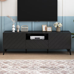 Hart TV Stand with Adjustable Shelves, 1 Drawer and Open Shelf - Pier 1