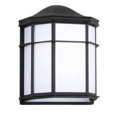 Henry Outdoor Frosted Acrylic/Metal Integrated LED Wall Sconce - Wall Sconce