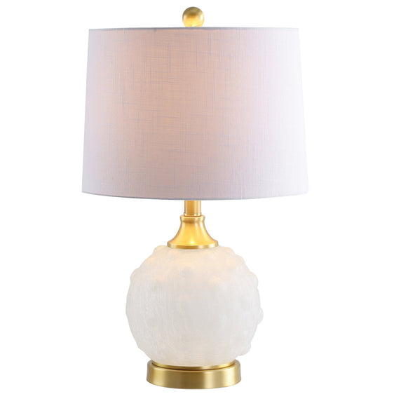 Ilsa Dotted Glass/Metal LED Table Lamp - Pier 1