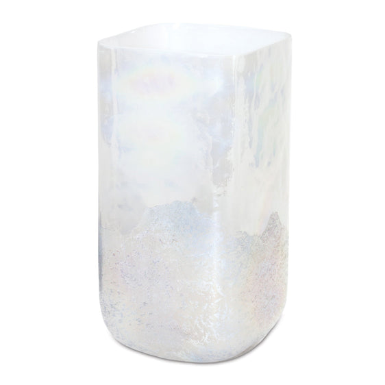 Irredescent Glass Candle Holder 9" - Pier 1