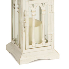 Ivory Metal Lantern with Led Candle, Set of 2 - Pier 1