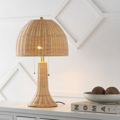 Joanie Bohemian Rustic Iron LED Table Lamp - Table Lamps