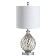Lawrence Glass/Metal LED Table Lamp - Table Lamps