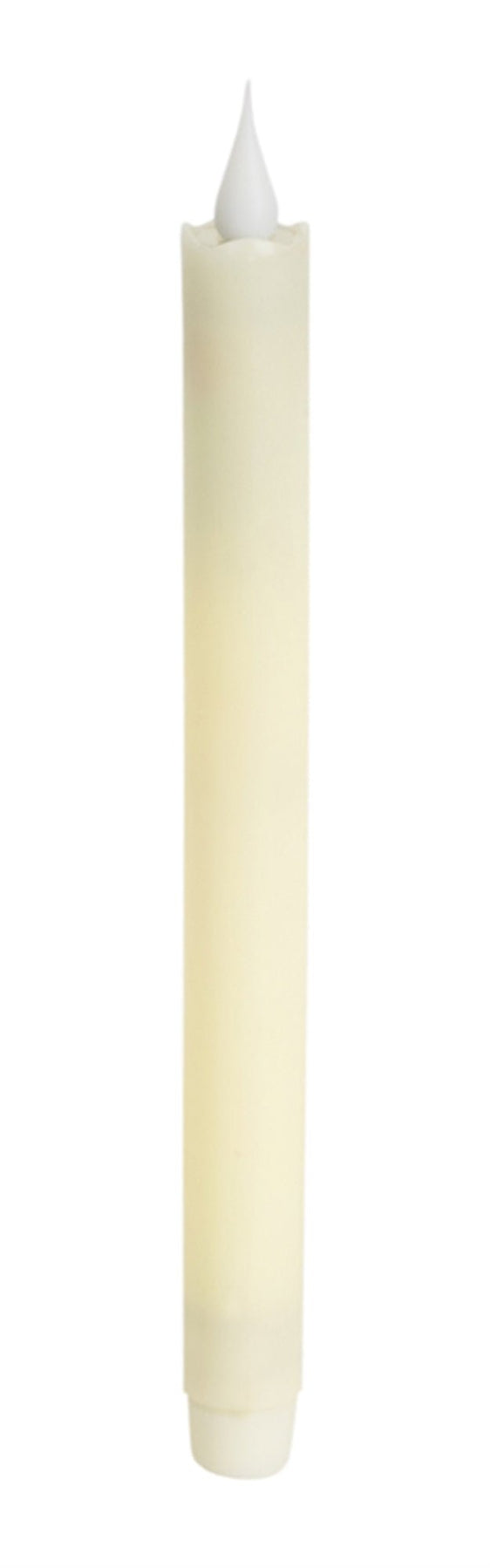 LED Wax Taper Candle with Moving Flame, Set of 4 - Candles