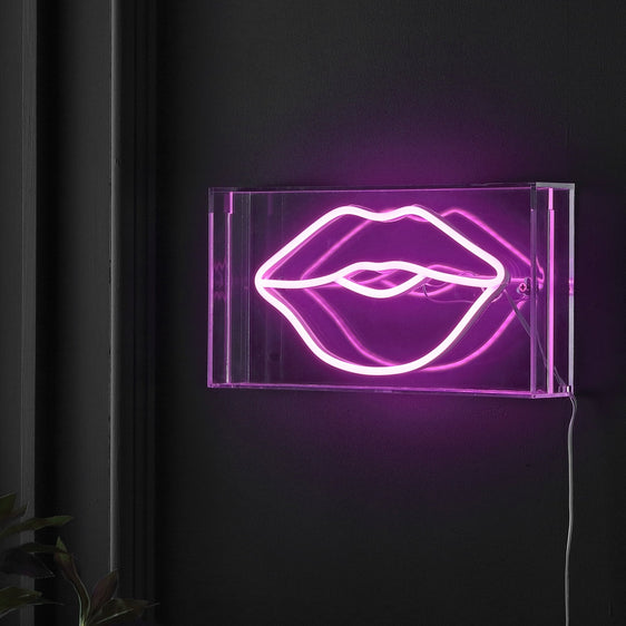 Lips-X-Contemporary-Glam-Acrylic-Box-USB-Operated-LED-Neon-Light-Decorative-Lighting