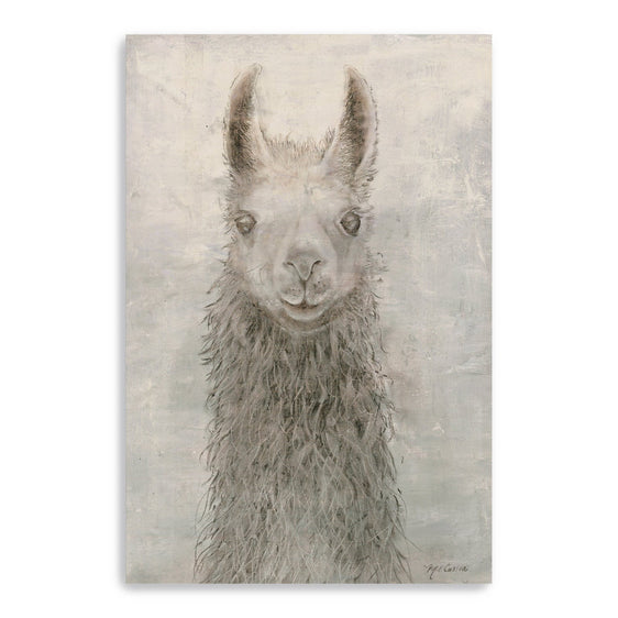 Llama-Portrait-Canvas-Giclee-Wall-Art-Wall-Art