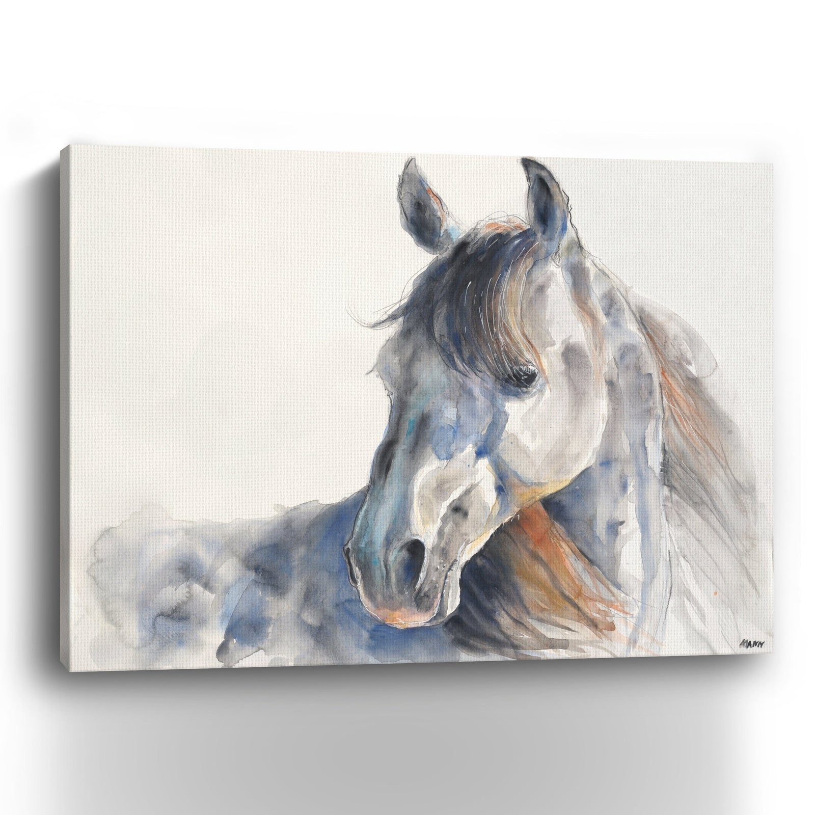 LOOKING BACK Canvas Giclee - Wall Art
