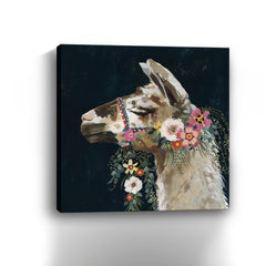 Lovely Llama II Canvas Giclee - Wall Art