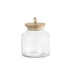 Madin Glass Jar with Wooden Lid - Serveware