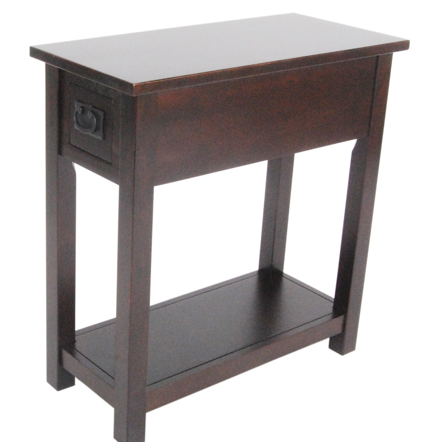 Mission Chairside Table, Espresso - End Tables