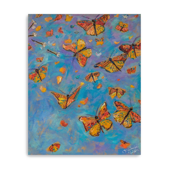 Monarch Migration Canvas Giclee - Wall Art