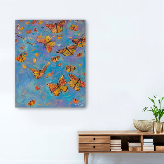 Monarch-Migration-Canvas-Giclee-Wall-Art-Wall-Art