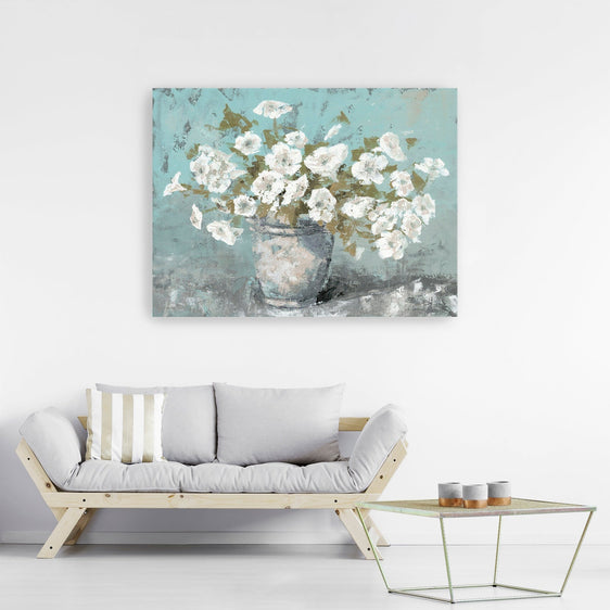 Morning Blossom Still Life Canvas Giclee - Wall Art