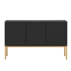 Myers Large Storage Space Sideboard with Artificial Rattan Door and Rebound Device - Buffets/Sideboards