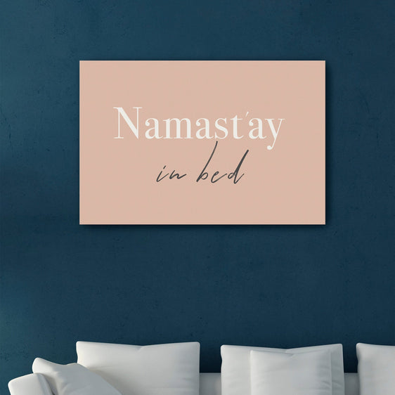 Namast'Ay-In-Bed-Canvas-Giclee-Wall-Art-Wall-Art