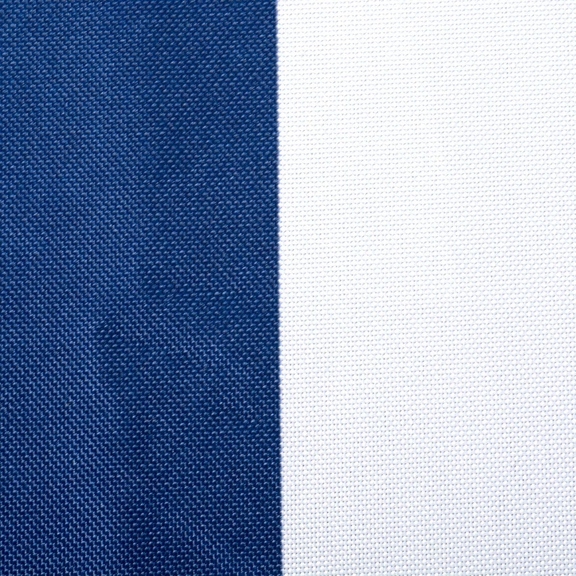 Nautical Blue Cabana Stripe Outdoor Tablecloth With Zipper 60x120 - Tablecloths