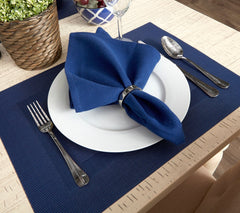 Nautical Blue Double-frame Placemats, Set of 6 - Placemats