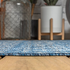 Ourika Moroccan Geometric Textured Weave Indoor/Outdoor Area Rug - Rugs