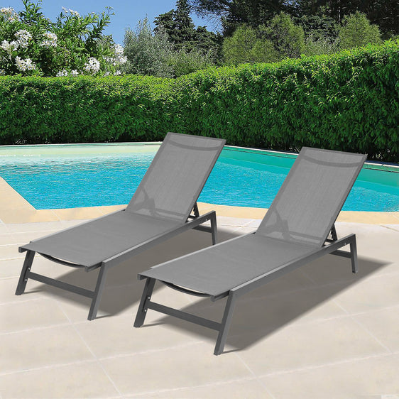 Outdoor-Adjustable-Aluminum-Chaise-Lounge-Chair,-Set-of-2-Outdoor-Seating