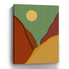 Over the Mountains Canvas Giclee - Wall Art