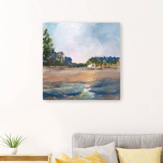Pastel Countryside 2 Canvas Giclee - Wall Art